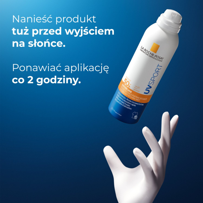 La Roche-Posay Anthelios UV Sport Niewidoczna mgiełka odświeżająca SPF 50+