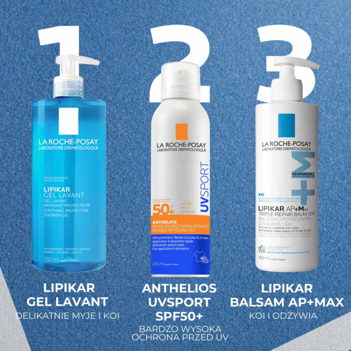La Roche-Posay Anthelios UV Sport Niewidoczna mgiełka odświeżająca SPF 50+