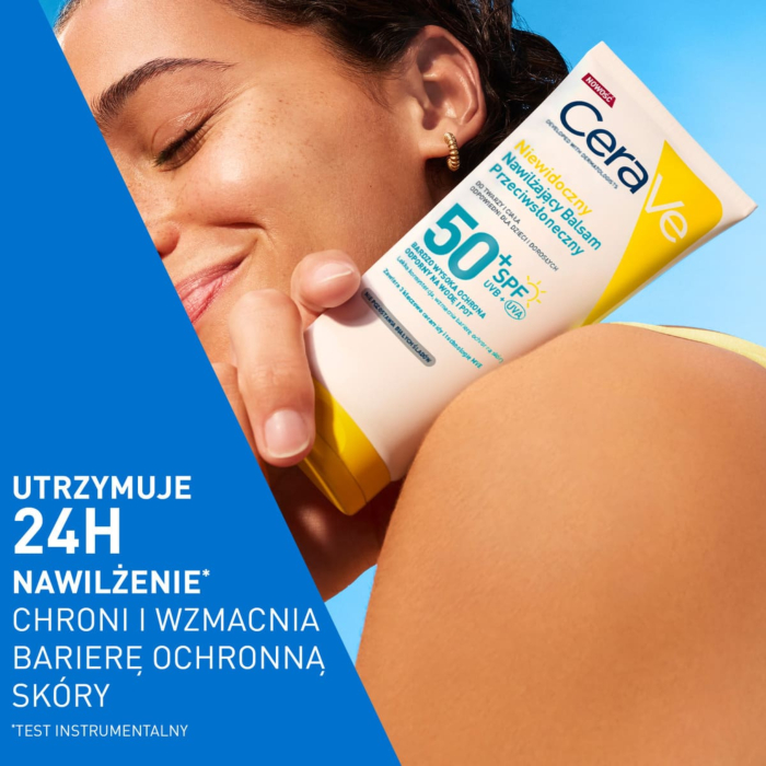 CeraVe Nawilżający balsam przeciwsłoneczny SPF 50+, 177 ml
