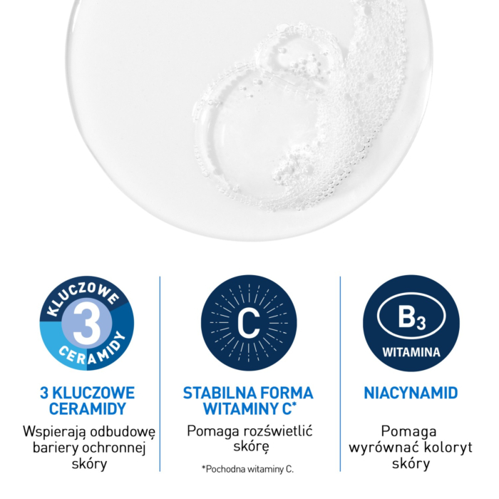 Cerave Rozświetlający żel do mycia z witaminą C, 236 ml