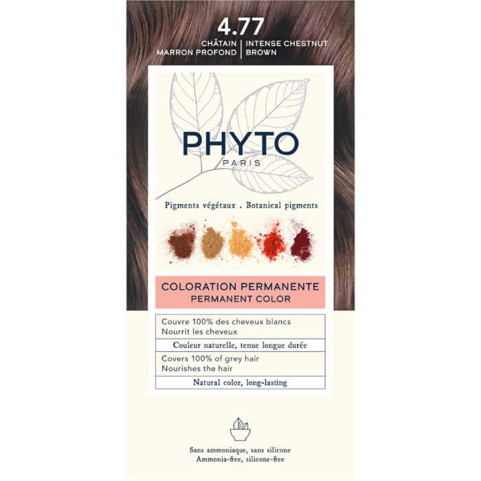 Phyto Phytocolor Farba do włosów, 4.77 Intensywny Kasztanowy Brąz 
