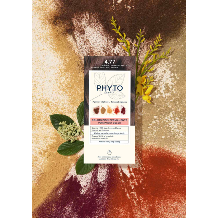 Phyto Phytocolor Farba do włosów, 4.77 Intensywny Kasztanowy Brąz 