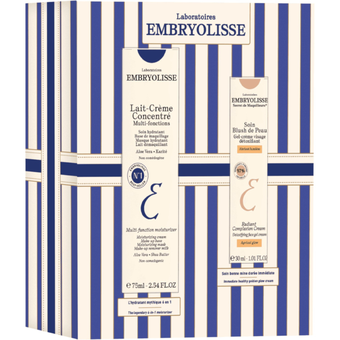Embryolisse zestaw Love Gift Set: Krem odżywczo-nawilżający 75ml + Krem-żel Apriot Glow 30ml