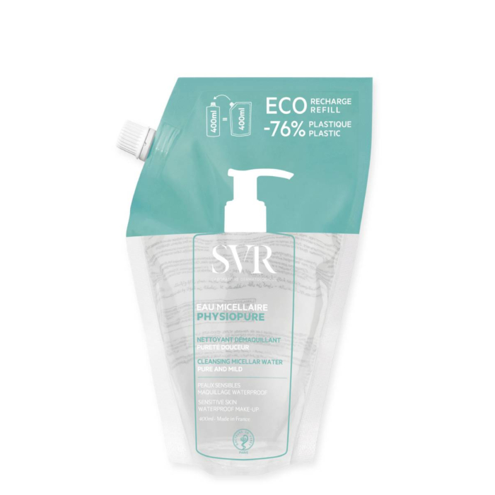 SVR Physiopure Eau Micellaire Woda micelarna Refill, 400 ml