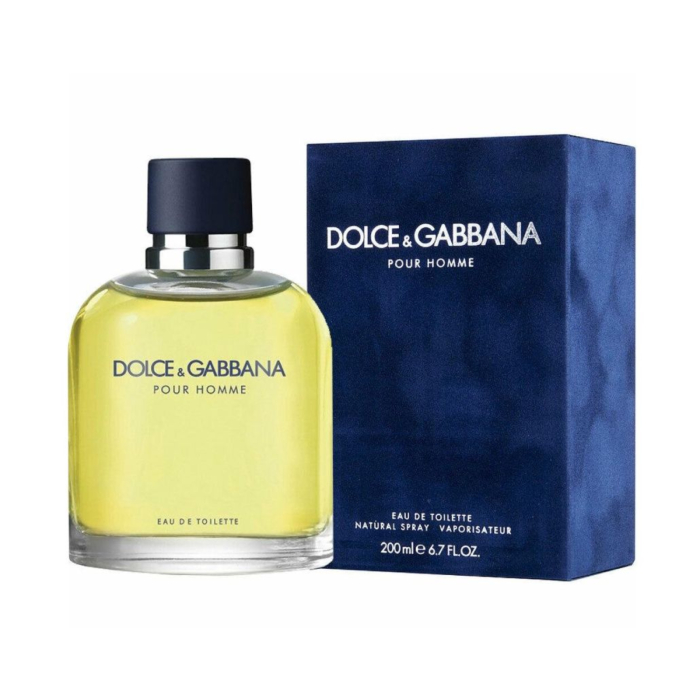 Dolce & Gabbana Pour Homme Woda toaletowa dla mężczyzn, 200 ml