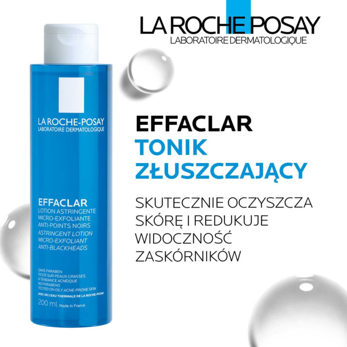 La Roche-Posay Effaclar Tonik Złuszczający do twarzy