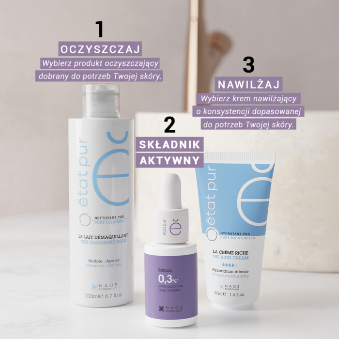 Etat Pur Retinol 0,3% - Redukcja głębokich zmarszczek