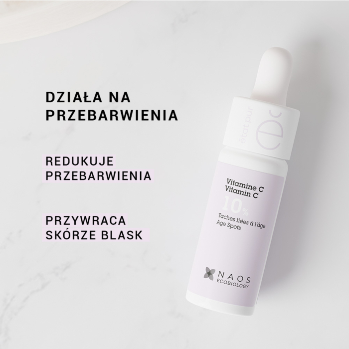 Etat Pur Witamina C 10% - Redukcja przebarwień i plam starczych