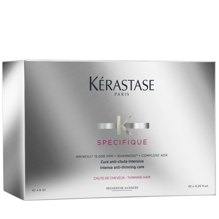 Kérastase Specifique kuracja zapobiegająca wypadaniu włosów Aminexil, 42 x 6 ml