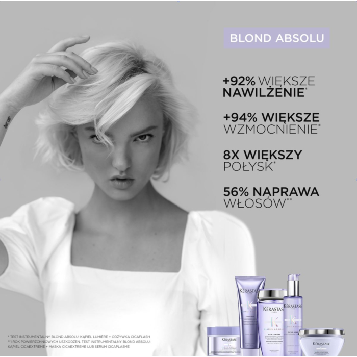 Kérastase Blond Absolu Lumière Kąpiel rozświetlająca do jasnych włosów, 250 ml
