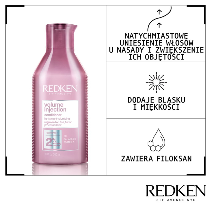 Redken Volume Injection Odżywka do włosów 