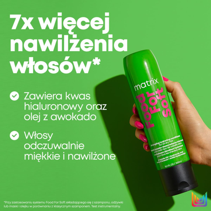 Matrix Food For Soft Intensywnie nawilżająca odżywka do włosów, 300 ml