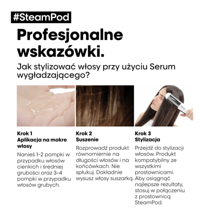 L’Oréal Professionnel Paris serum SteamPod 