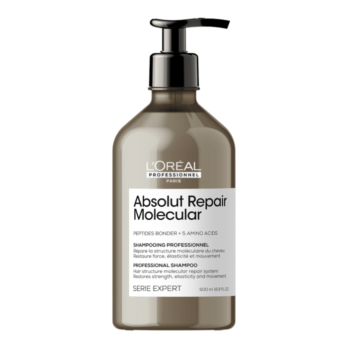 L’Oréal Professionnel Absolut Repair Molecular Szampon odbudowujący, 500 ml