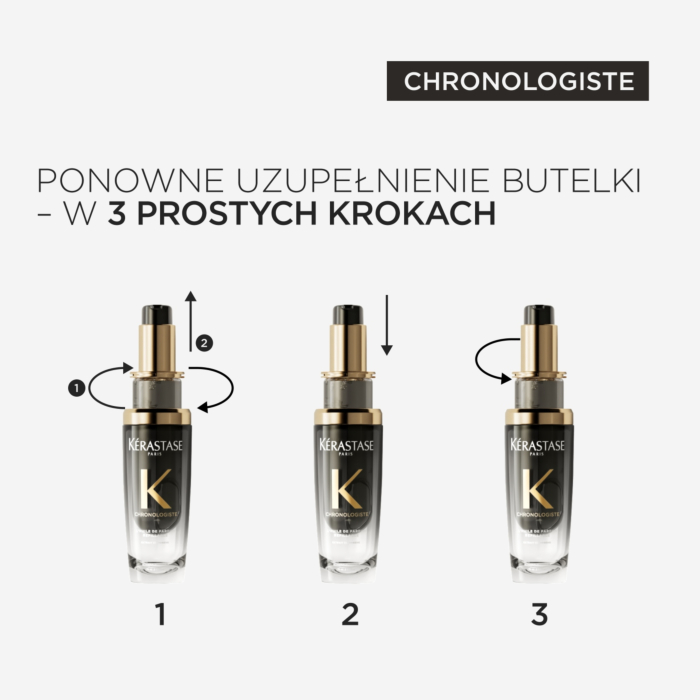 Kérastase Chronologiste Upiększający olejek do włosów Refill, 75 ml