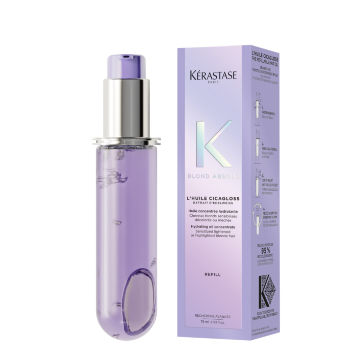 Kérastase Blond Absolu Cicagloss Olejek do włosów blond i rozjaśnianych Refill, 75 ml