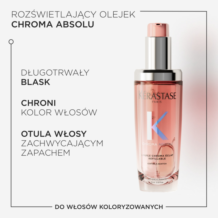 Kérastase Chroma Absolu Rozświetlający olejek do włosów koloryzowanych