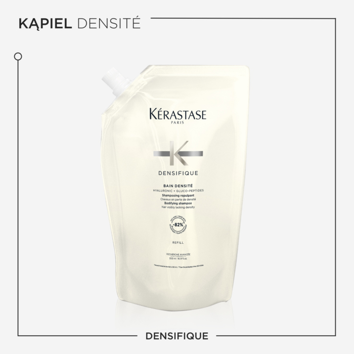 Kérastase Densifique Densité Kąpiel do włosów widocznie pozbawionych gęstości Refill, 500 ml