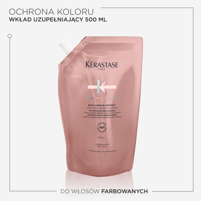 Kérastase Chroma Absolu Kąpiel do włosów koloryzowanych Refill, 500 ml