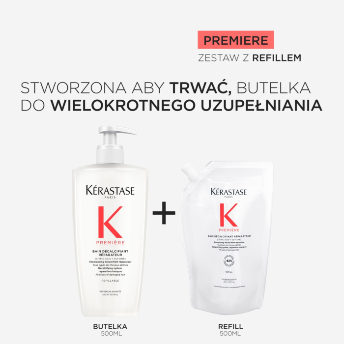 Kérastase Première Odbudowująca kąpiel dekalcyfikująca Refill, 500 ml