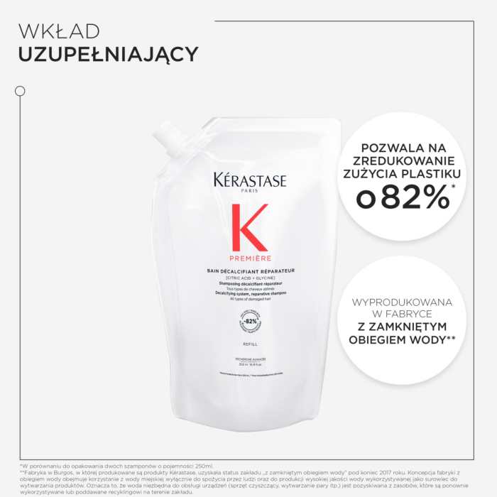 Kérastase Première Odbudowująca kąpiel dekalcyfikująca Refill, 500 ml