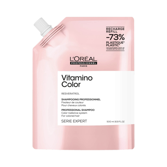 L'Oréal Professionnel Paris Vitamino Color Szampon do włosów koloryzowanych Refill, 500 ml
