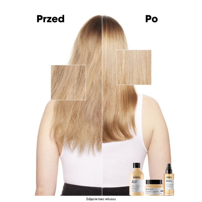 L'Oréal Professionnel Paris Absolut Repair Szampon regenerujący Refill, 500 ml