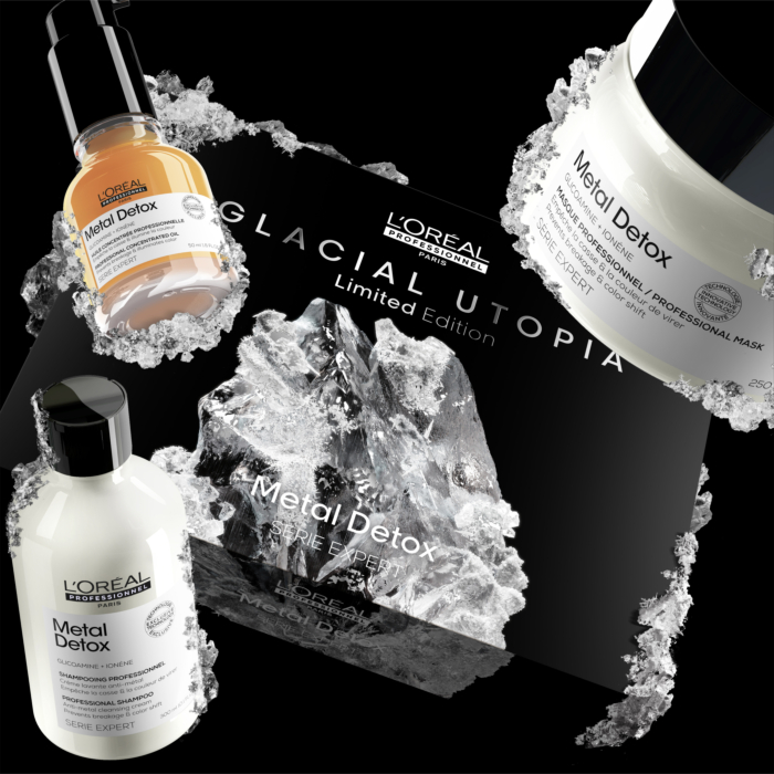 L’Oréal Professionnel Metal Detox Trio Zestaw
