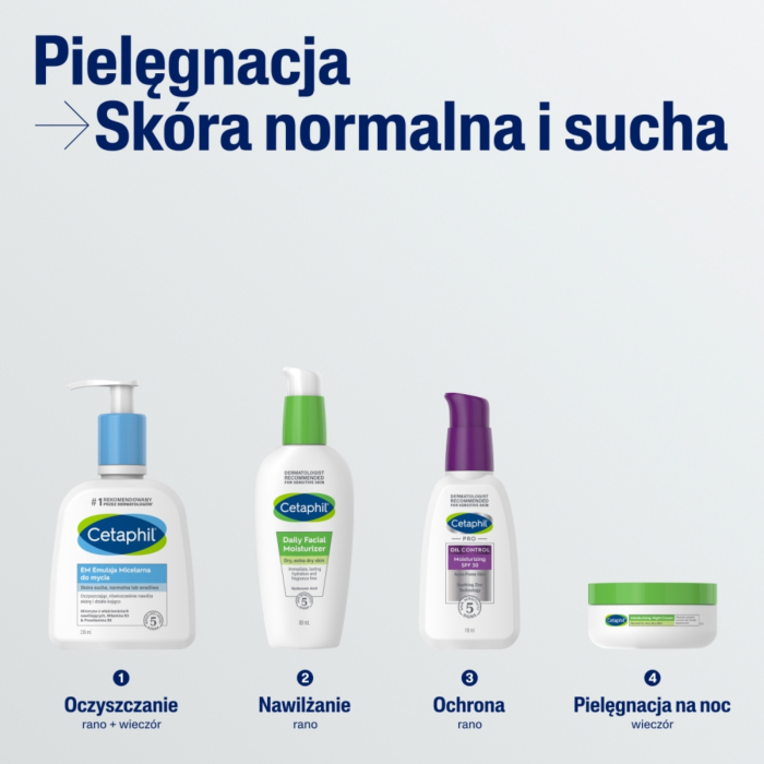 Cetaphil Krem Nawilżający do twarzy na dzień z kwasem hialuronowym