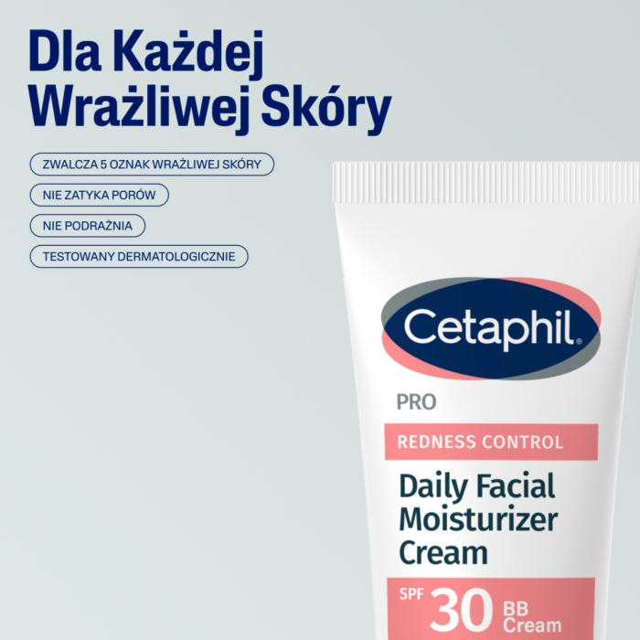 Cetaphil PRO Redness Control Krem nawilżający na dzień SPF30