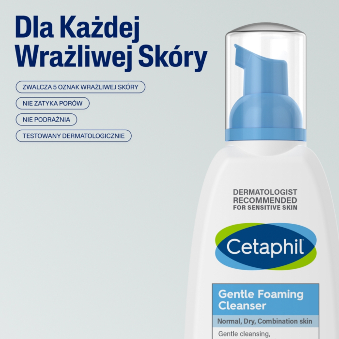 Cetaphil Lekka Pianka do mycia twarzy