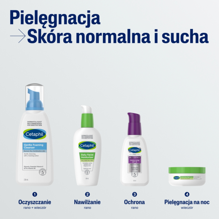 Cetaphil Lekka Pianka do mycia twarzy