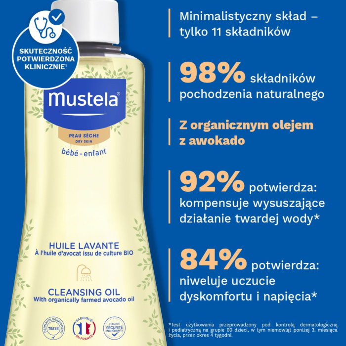 Mustela Olejek do mycia