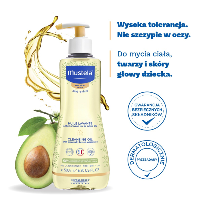 Mustela Olejek do mycia