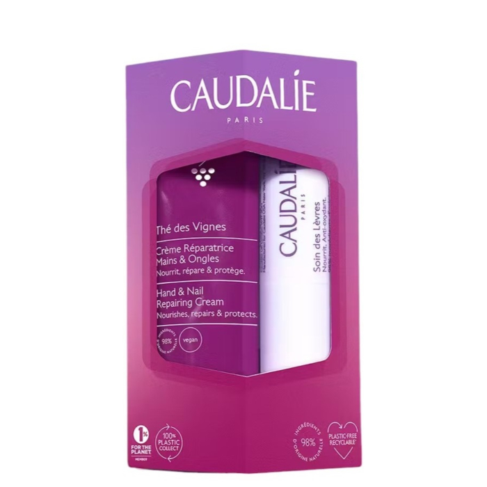 Caudalie The des Vignes Zimowy duet do rąk i ust