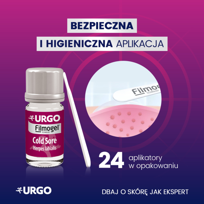 Urgo Opryszczka Filmogel, żel 3 ml