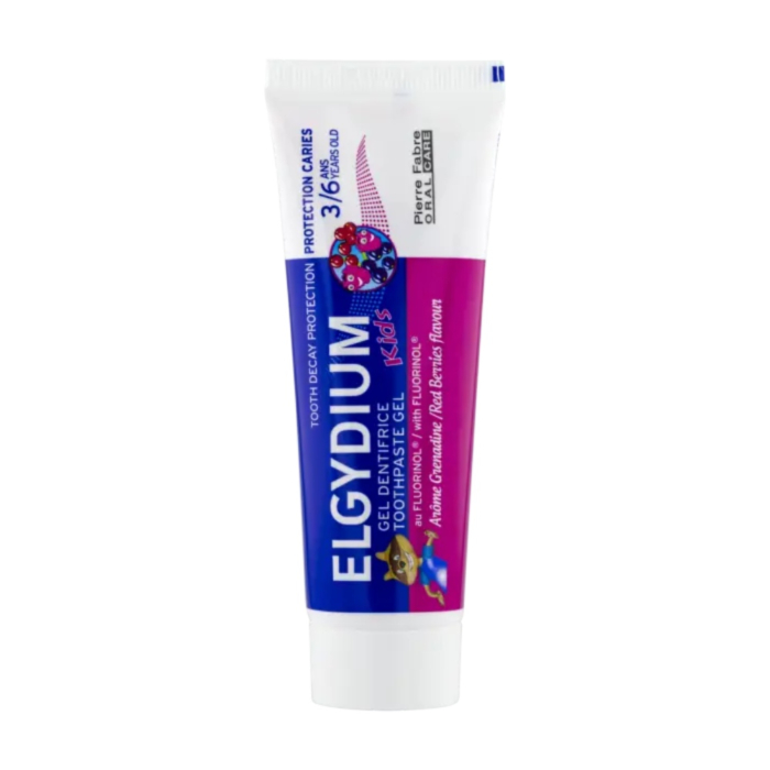 Elgydium Kids Przeciwpróchnicowa pasta do zębów dla dzieci, 3-6 lat, 50 ml