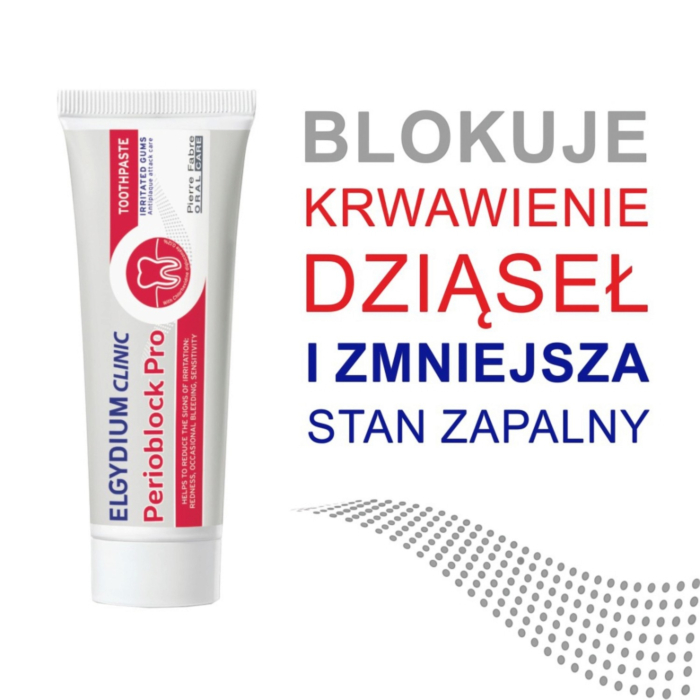 Elgydium Clinic Perioblock Pasta do zębów, 50 ml