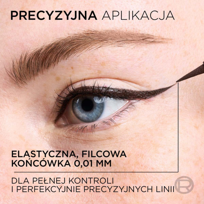 L'Oreal Haute Precision Eyeliner w płynie, Brun Leather