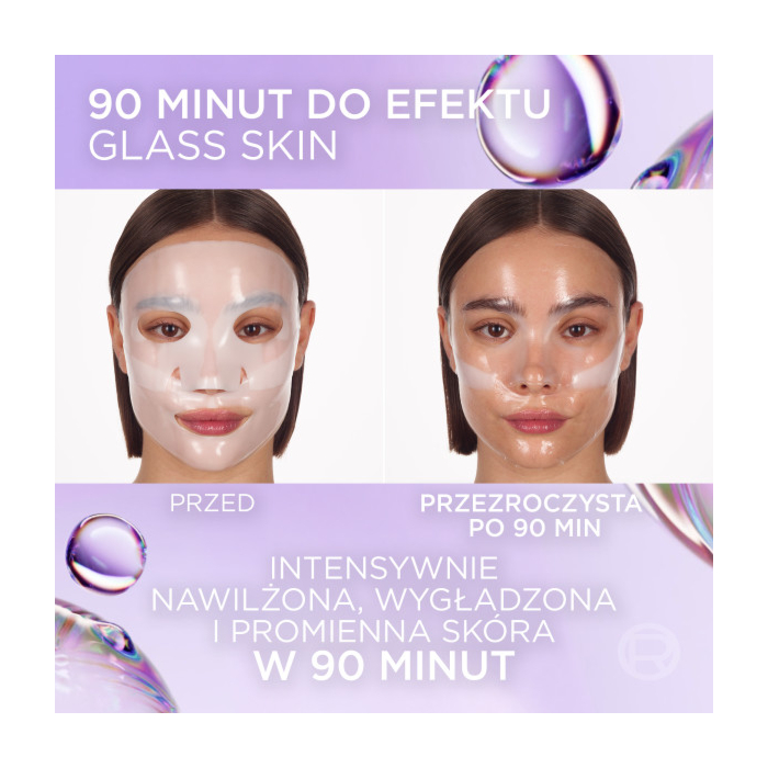 L’Oréal Revitalift Filles, Maska do twarzy, Glass Skin