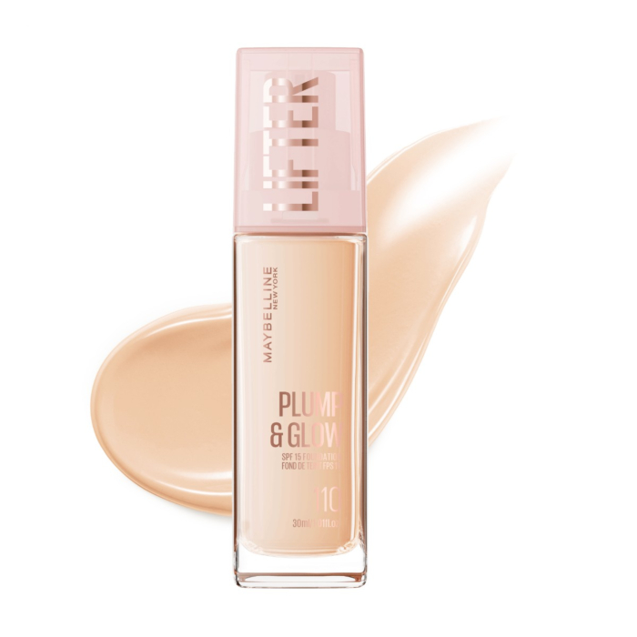 Maybelline Lifter Plump & Glow Podkład rozświetlający, 110