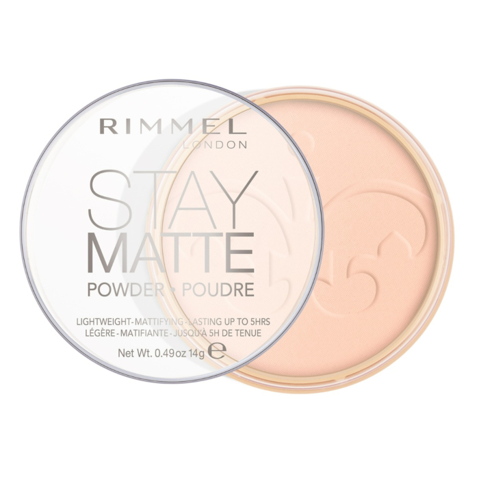 Rimmel Stay Matte Puder do twarzy, 002