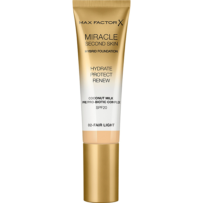 Max Factor Miracle Touch Second Skin Podkład, 02 Fair Light