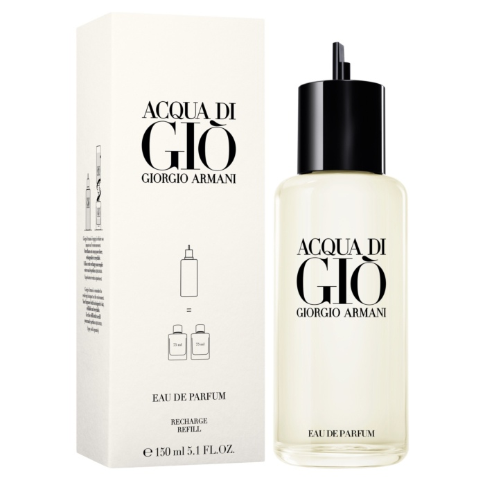 Giorgio Armani Acqua di Gio Woda perfumowana dla mężczyzn Refill, 150 ml