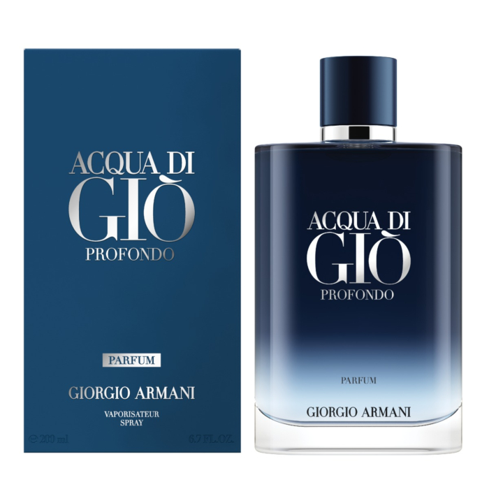 Giorgio Armani Acqua di Gio Profondo Parfum Perfumy dla mężczyzn, 200 ml