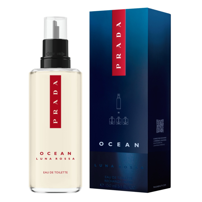 Prada Luna Rossa Ocean Woda toaletowa dla mężczyzn Refill, 150 ml
