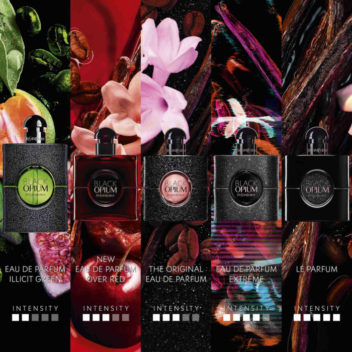 Yves Saint Laurent Black Opium Over Red Woda perfumowana dla kobiet, 50 ml