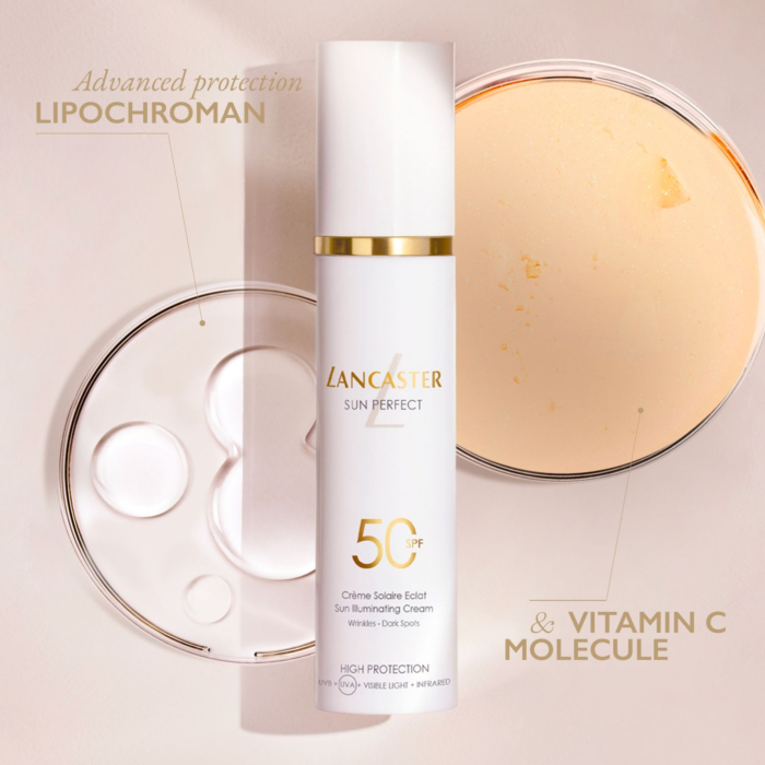 Lancaster Sun Perfect Rozświetlający krem anti-aging do twarzy SPF50