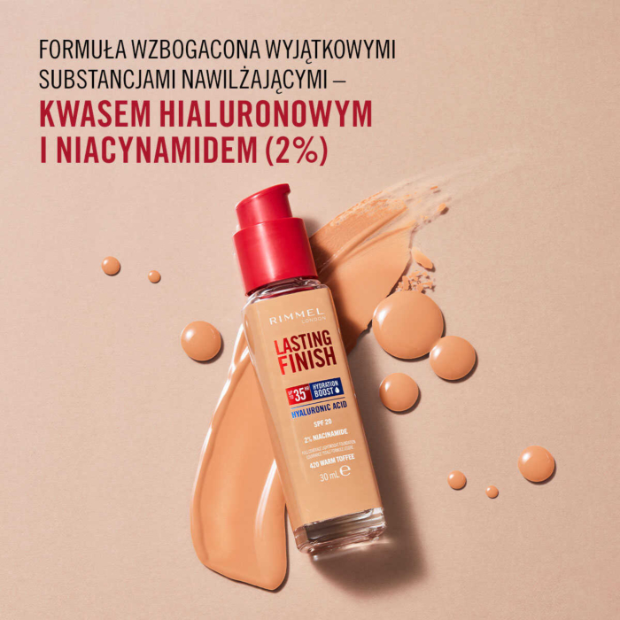Rimmel Lasting Finish 35H Podkład, 150 Rose Vanilla