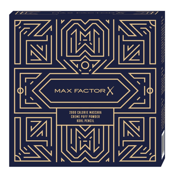 Max Factor Zestaw (Maskara 2000 Calorie + Kredka do oczu + Puder Creme Puff)